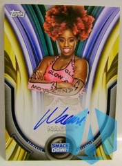 2020-21 Topps WWE Women's Division NAOMI 03/10 Auto On Card Smack Down